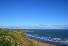 Slains Castle and St Cyrus Beach